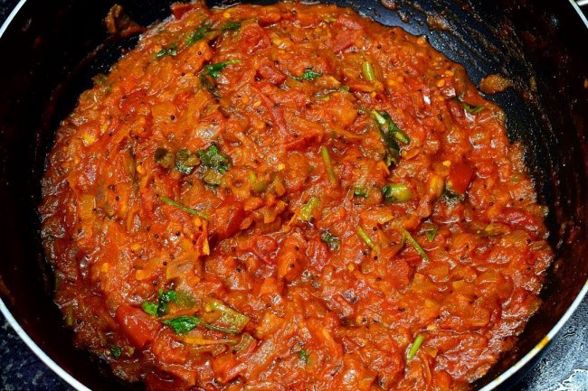 தக்காளி தொக்கு மிக சுவையாக செய்வது எப்படி | THAKKALI THOKKU | Tomato Thokku Recipe